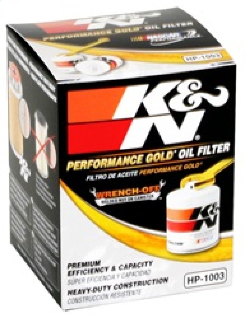 Toyota Celica Oil Filter - K&N Engineering - Performance Gold - `00-`05